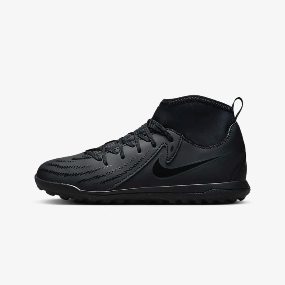 Nike Kids High-Top Soccer Shoes Black size 2.5